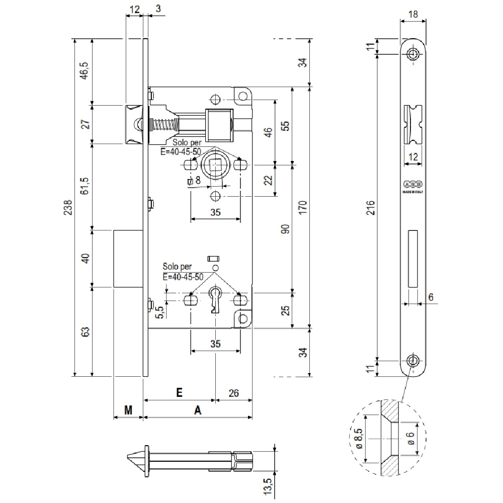 serratura-patent-f18-bt-e-45-bronzo_porte-e-finestre_serrature-da-incasso