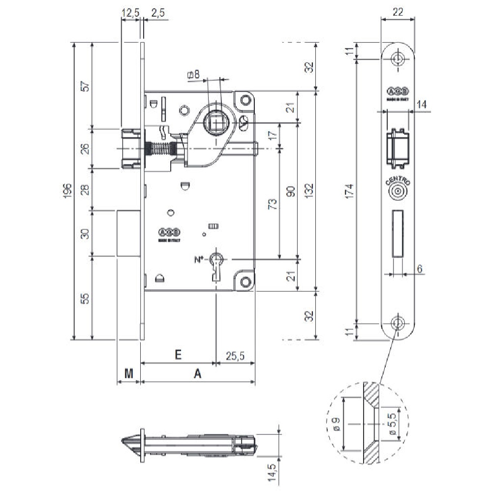 serratura-centro-patent-e-50-f22-ottone_porte-e-finestre_serrature-da-incasso